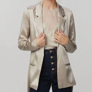 CAMI NYC Tippy Blazer In Dove Size M